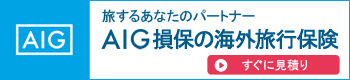 AIG損保の海外旅行保険